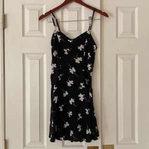 Black Floral Sundress